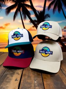 cappelli personalizzati agenzia di viaggio