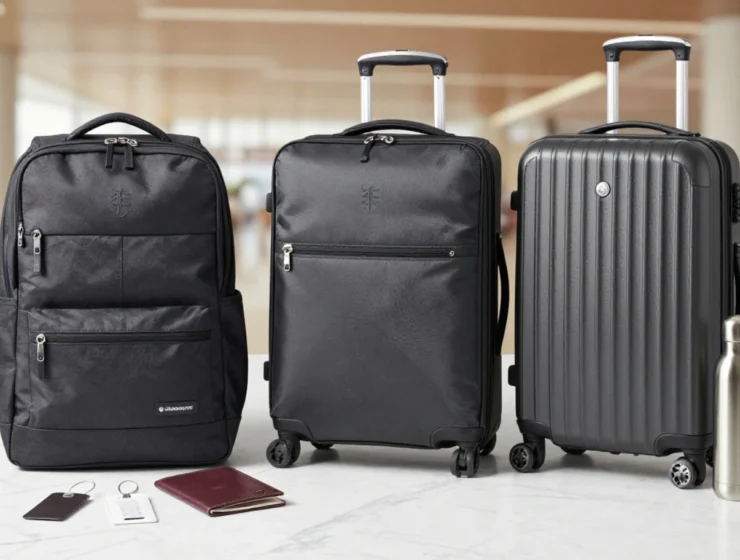 Zaini da viaggio personalizzati con logo aziendale, trolley, beauty case e accessori da viaggio